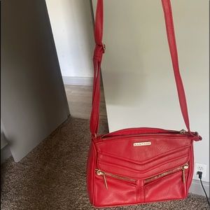 Red Satchel/Crossbody